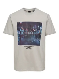 Kurzarmshirt ONSLEX LIFE REG PHOTOPRINT SS TEE