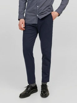 Jack & Jones Chinohose JPSTMarco JJCooper Dunkelblau/Blau