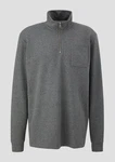 s.Oliver Sweatshirt mit Stehkragen 