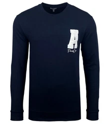 Baxboy Herren Longsleeve Moderner College Style Langarmshirt (728) 728