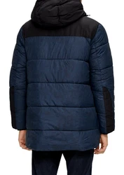 QS Langmantel Steppjacke Artwork 