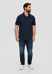 s.Oliver Poloshirt Dunkelblau/Blau