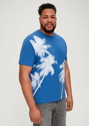 Kurzarmshirt T-Shirt aus Baumwollstretch