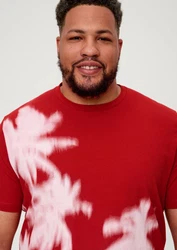 s.Oliver Kurzarmshirt T-Shirt Rot