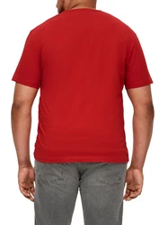 s.Oliver Kurzarmshirt T-Shirt Rot