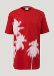 s.Oliver Kurzarmshirt T-Shirt Rot