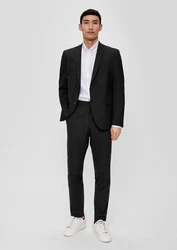 s.Oliver BLACK LABEL Sakko s.O PURE Anzugsakko schwarz