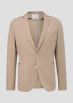 s.Oliver BLACK LABEL Sakko JOGG aus Stretch-Jersey Beige/Braun/Khaki