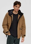 QS Steppjacke Parka Beige/Braun/Khaki