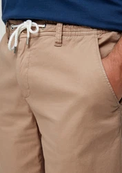 s.Oliver Stoffhose Relaxed Bermuda mit Tunnelzug Dunkelblau/Blau/Hellblau