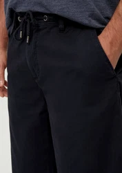 s.Oliver Stoffhose Relaxed Bermuda mit Tunnelzug Hellblau/Grau/Dunkelblau/Blau