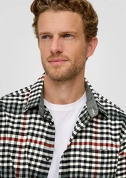 s.Oliver Langarmhemd Regular Karohemd 