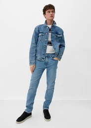 Stoffhose Jeans Nelio / Slim Fit / Mid Rise / Slim Leg Waschung