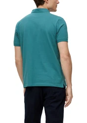 s.Oliver Poloshirt Basic Grün/Türkis/Blau