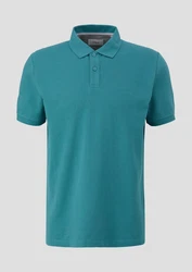 s.Oliver Poloshirt Basic Grün/Türkis/Blau