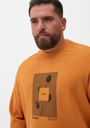 Sweatshirt Sweatshirt mit Frontprint