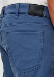 s.Oliver Jeansshorts Jeans-Bermuda Casby Weiß/Creme/Grau