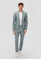 s.Oliver BLACK LABEL Indoor Sakko s.O PURE 79M1 80M1 2140779 Business-Anzug Jacke pastellgrün