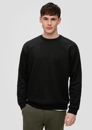 Sweatshirt Sweatshirt mit Logo-Stickerei Stickerei