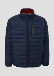 s.Oliver Outdoorjacke mit Stehkragen Blende Dunkelblau/Hellblau/Blau/Rot