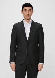 s.Oliver Sakko s.O ULTIMATE Schwarz/Dunkelrot/Hellblau