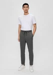 s.Oliver BLACK LABEL Stoffhose Anzughose aus Stretch-Jersey 
