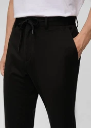 s.Oliver BLACK LABEL Stoffhose Anzughose aus Stretch-Jersey 