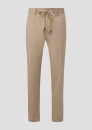 Stoffhose s.O JOGG: Anzughose aus Stretch-Jersey