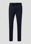s.Oliver BLACK LABEL Stoffhose Anzughose aus Stretch-Jersey schwarz