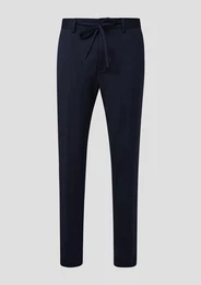 Stoffhose s.O JOGG: Anzughose aus Stretch-Jersey