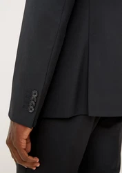 s.Oliver BLACK LABEL Sakko Slim Fit Hyperstretch Dunkelgrau/Grau/Schwarz/Gelb/Hellgrau
