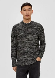 Strickpullover Strickpullover aus Effektgarn
