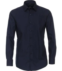 VENTI Businesshemd Modern Fit Dunkelblau