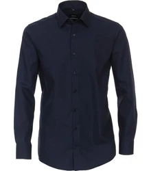 VENTI Businesshemd Modern Fit Dunkelblau