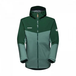Mammut Funktionsjacke Anorak Convey Tour HS Hooded Jacket Men DUNKEL JADE/WOODS