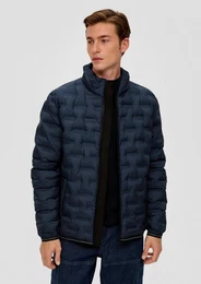 Allwetterjacke Jacke mit Reiverschlusstaschen Logo