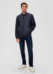 s.Oliver Allwetterjacke Softshelljacke im Fabricmix 