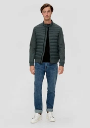 s.Oliver Allwetterjacke Softshelljacke im Fabricmix 