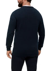s.Oliver Strickpullover mit Logo-Stickerei 