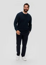 s.Oliver Strickpullover mit Logo-Stickerei 