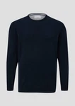 s.Oliver Strickpullover mit Logo-Stickerei 