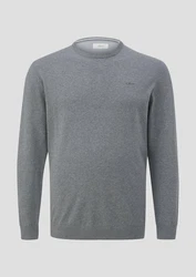 s.Oliver Strickpullover mit Logo-Stickerei 