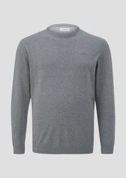 s.Oliver Strickpullover mit Logo-Stickerei 
