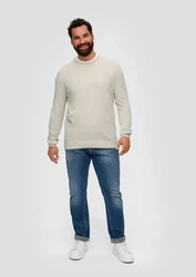 s.Oliver Strickpullover mit Logo-Stickerei 