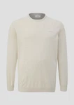 s.Oliver Strickpullover mit Logo-Stickerei 