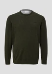 s.Oliver Strickpullover mit Logo-Stickerei 