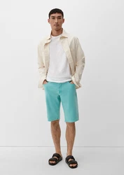 s.Oliver Jeansshorts Regular Fit High Rise Straight Leg Jeans