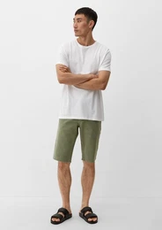 Jeansshorts Jeans / Regular Fit / High Rise / Straight Leg Waschung