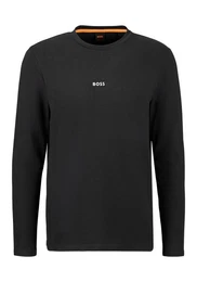 Langarmshirt TChark mit Logo-Schriftzug