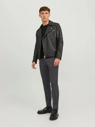 Jack & Jones Chinohose JPSTMarco JJCooper Dunkelgrau/Dunkelblau/Grau/Hellgrau